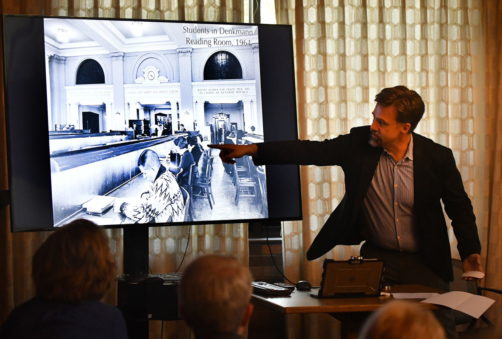 Dr. Matt Fockler, assistant professor of geography